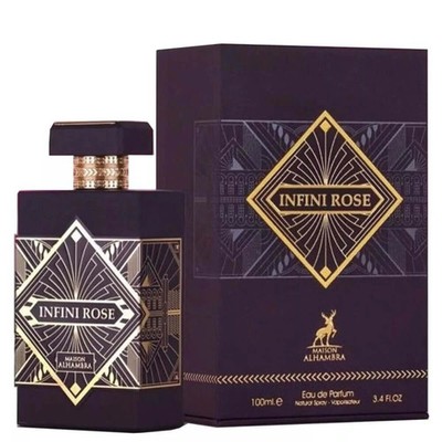 Infini Rose by Maison Alhambra perfume for unisex EDP 3.3 / 3.4 oz New in Box