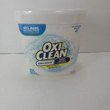 OxiClean White Revive Laundry Whitener & Stain Remover Powder 5lb (NEW)(SEALED)