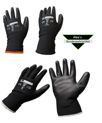 Bullstar Arbeitshandschuhe Maxi Handschuhe Montage Mechanikerhandschuh Micro 18A