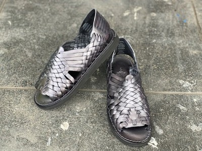 Women's Huarache Sandal SILVER/STEEL by Brand X Huaraches