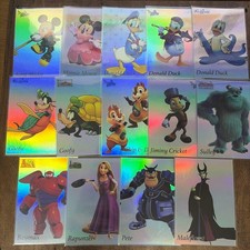 Kingdom Hearts Disney Character Premium 14 Card Set, Excellent Condition, 14