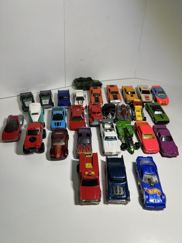 Vintage Hot Wheels Lot Toy Cars Mixed Lot Of 29