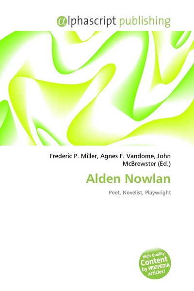 Frederic P. Miller (U. A.) | Alden Nowlan | Taschenbuch | Englisch (2026)-image