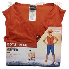 InSpirit Designs Netflix One Piece "Luffy" Halloween Costume Boys Size M 8 