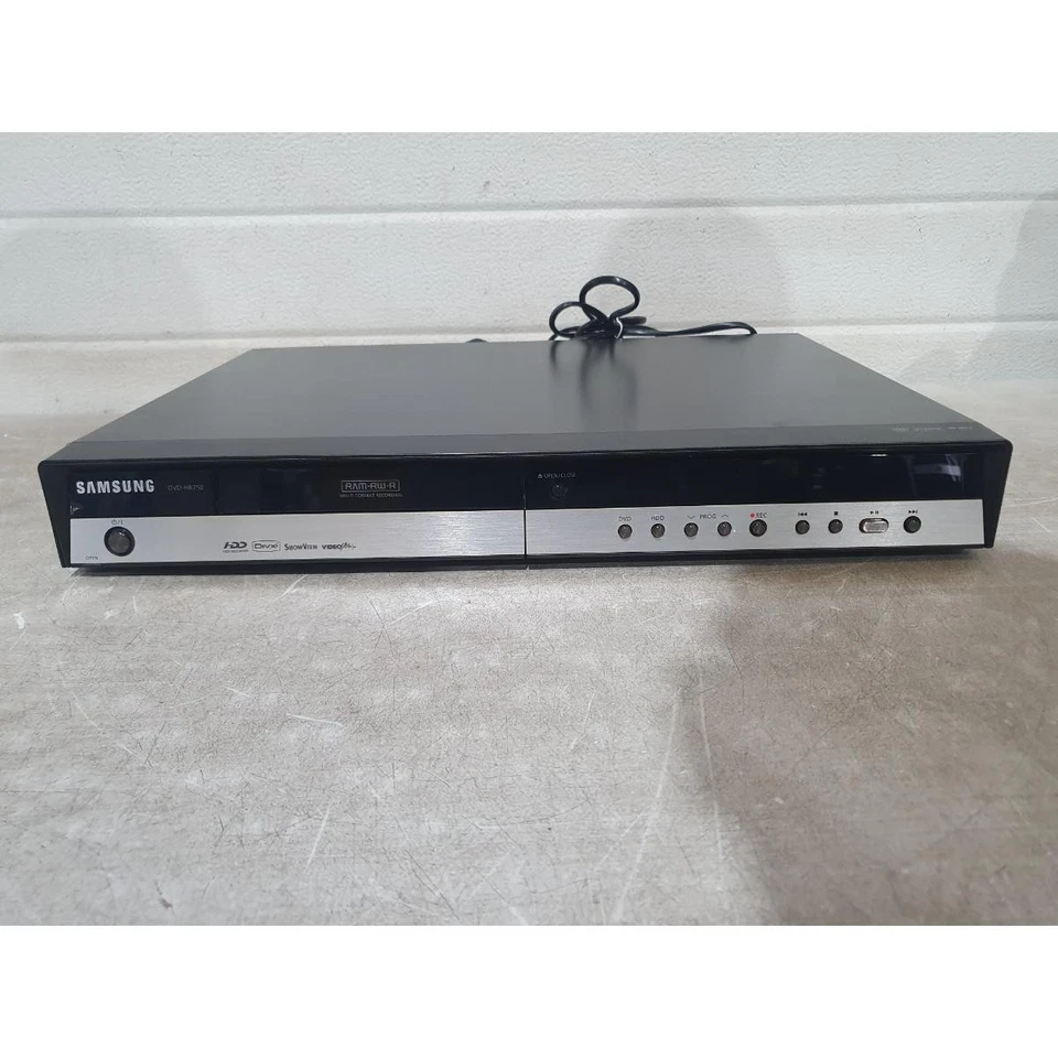 Samsung DVD-HR750 HDD & DVD Recorder Black 160GB HDD Multi-Format Recording - Image 4 of 4