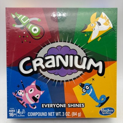 Cranium Game SEALED Hasbro Gaming 2016 Draw Act Word Puzzles Party Family