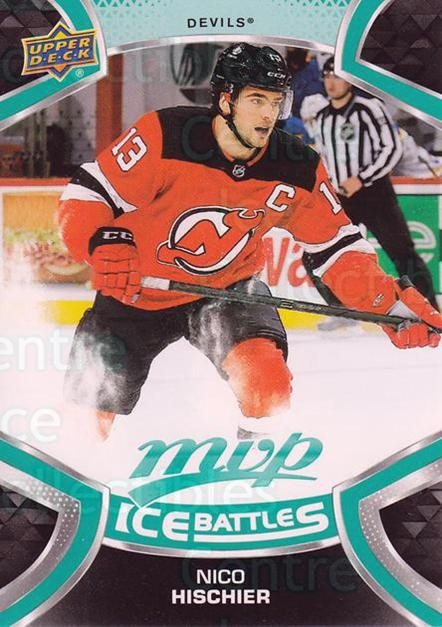 2021-22 Upper Deck MVP Ice Battles #113 Nico Hischier