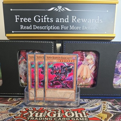 Playset 3x DUAD-DE025 - Super Quantum Black Layer Yugioh Common