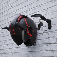 4/6/8 piezas soporte para casco de motocicleta montaje en pared gancho soporte para casco