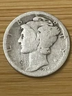 1924-D Mercury Dime 90% Silver Fine  COIN
