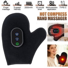 Cordless Hand Massager with Heat and Compression for Arthritis and Carpal Tunnel