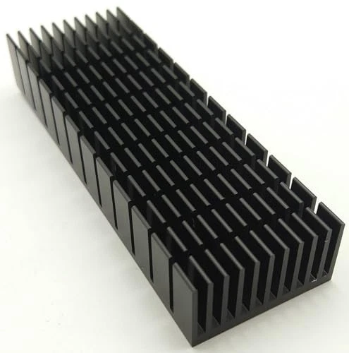 40mm x 120mm Heatsink + Thermal Conductive Adhesive Tape, Cooler Aluminium - Image 3 of 4