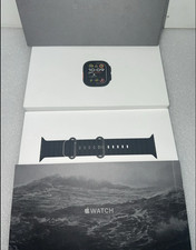 Apple Watch Ultra 2 49mm Titanium Case with Ocean Band - Blue, One Size GPS