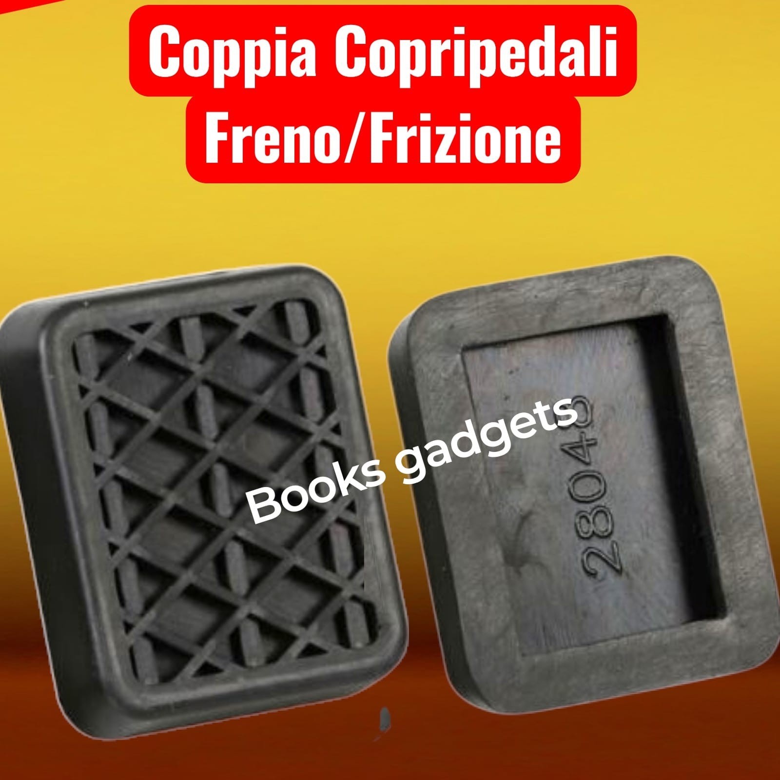Per Chevrolet Aveo 4p dal 05/2011-09/2015 Coppia Copripedali Freno Frizione