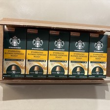 Starbucks by Nespresso Blonde Roast Espresso - 50 Capsules Exp 02/27