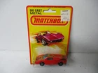 Matchbox Lesney Superfast SF27 Lamborghini Countach- streakers, BROWN BASE, card