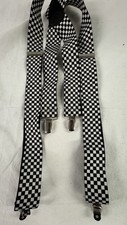Suspenderstore.com 1-1/2 Inch Checkered Suspenders Siize 48 With Clips