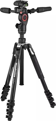 Manfrotto - Befree-Advanced 3 Way 59.4'' Tripod - Black