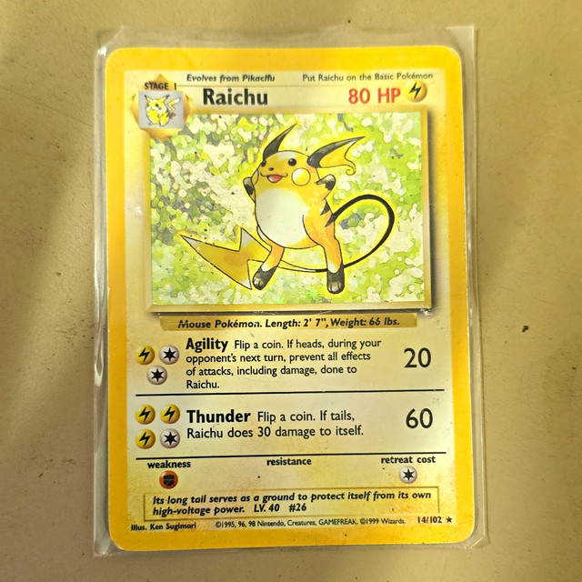 Raichu #14 (Base Set (1999))