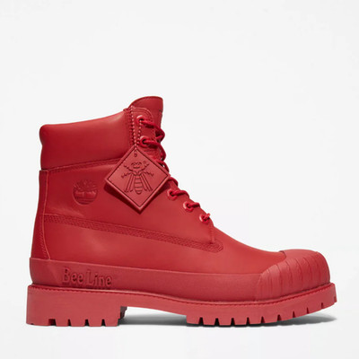 NIB Men's Timberland X Bee Line  6-Inch Premium Boot TB0A5ZQ3 626 Red