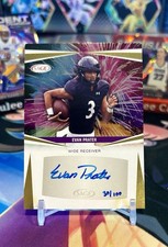 Sage 2025 Evan Prater Auto Autograph Gold Auto /100💎🔥