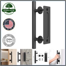 Manija de puerta corredera duradera de granero con compatibilidad universal y fácil instalación