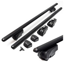 Dachgepäckträger für Ford Galaxy (CD390 | WA6) PRE-FL 2015-2019 Schwarz Lackiert