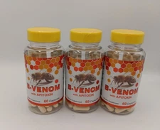  B-venom With Apitoxin Dietary Supplement. bee therapy abee med 3 bottles