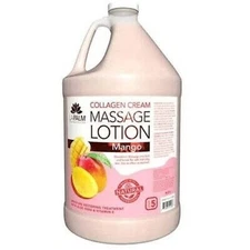 LA PALM SPA - Collagen Cream Massage Lotion MANGO - 1 Gallon Refill Size