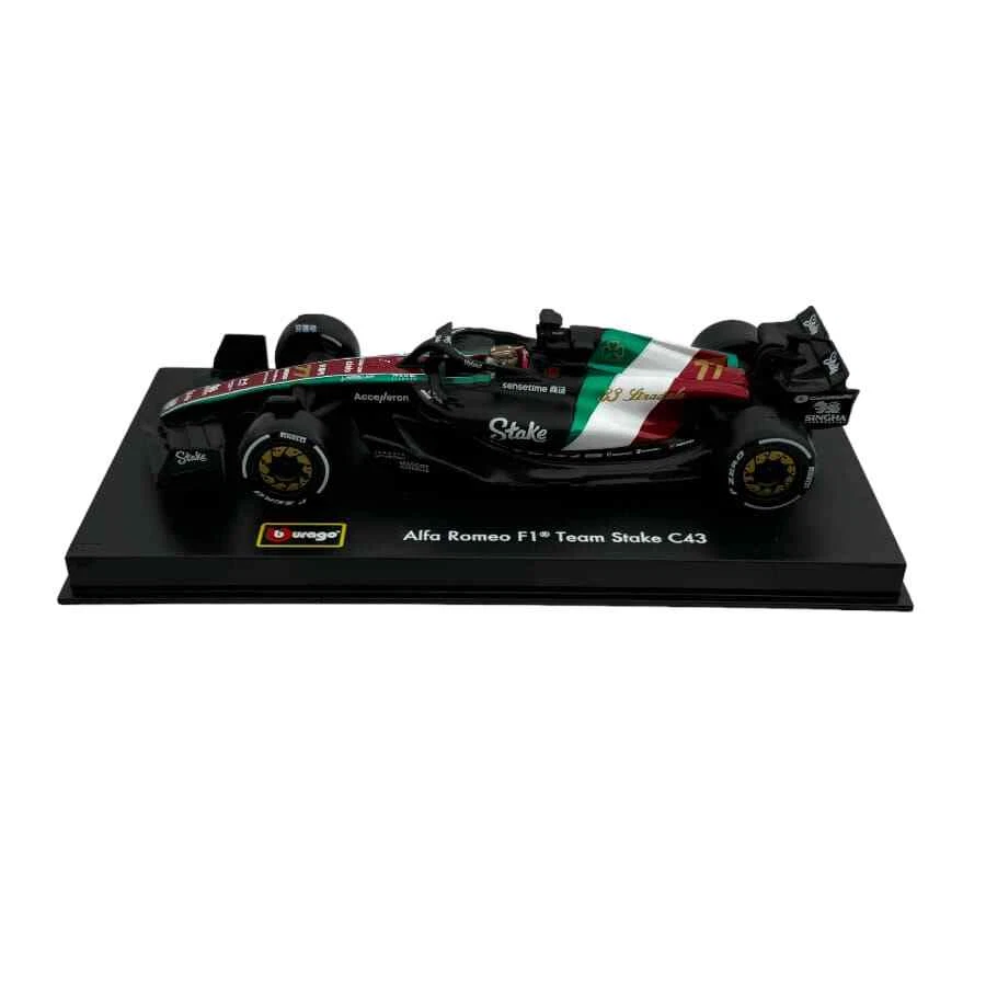 Modellino F1 Bburago Signature 1/43 Alfa Romeo F1 C43 2023 Monza Gp V.Bottas #77 - Immagine 2 di 4