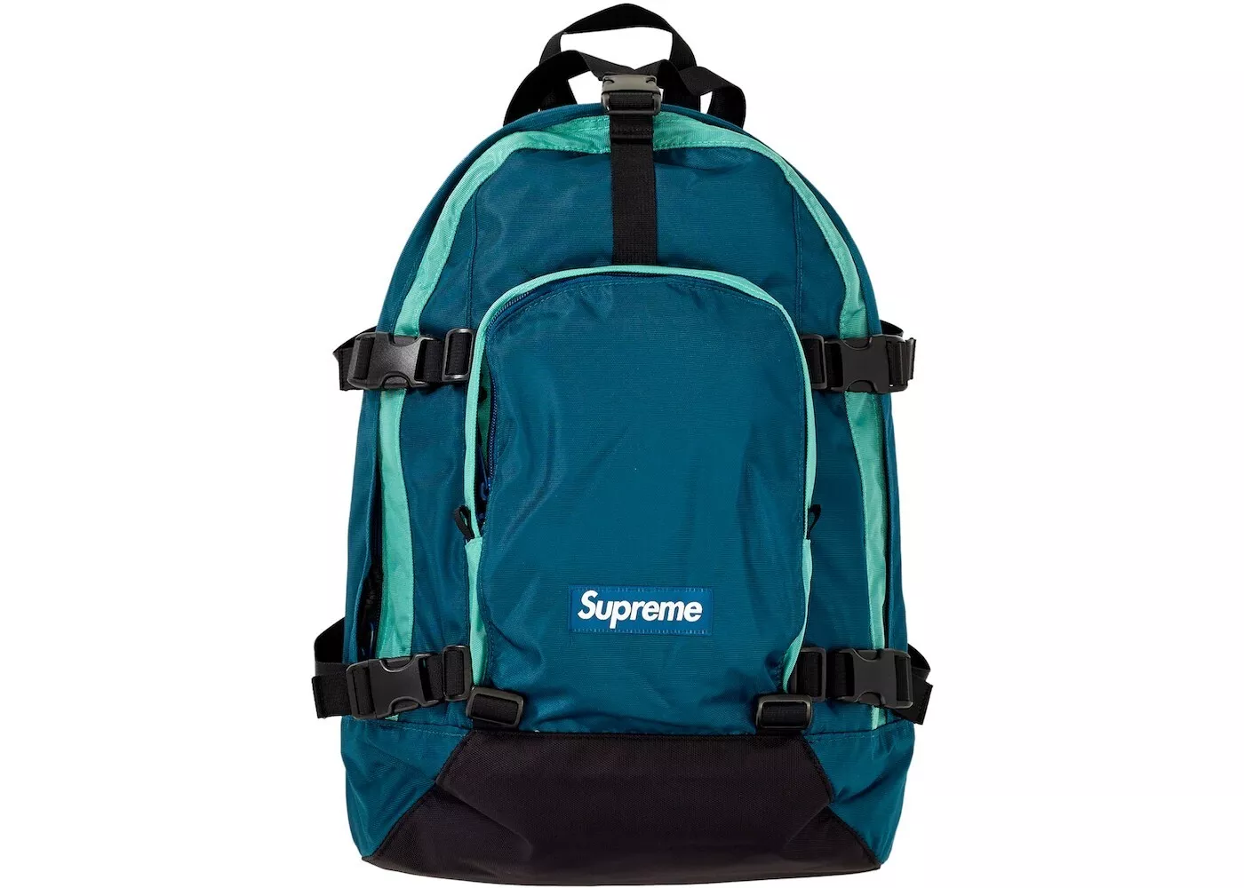 Sac à dos en tissu Cordura Supreme Fall 2019 en sarcelle foncée