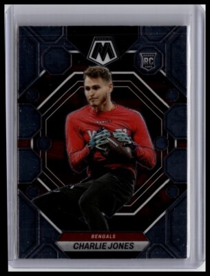2023 Panini Mosaic #299 Charlie Jones Silver RC - 593 | eBay