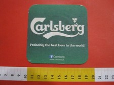 B1 BEER MAT BEER COASTER PILSNER ITALY CARLSBERG ELEPHANT COASTER