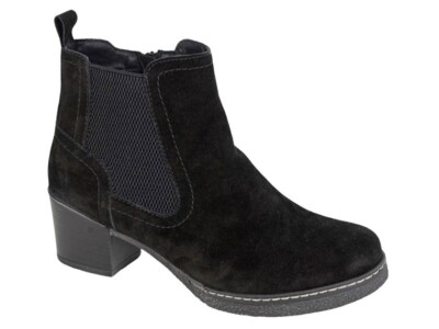 Cipriata Damen Wildleder Stiefeletten Memory Foam Komfort innen Reißverschluss UK 3 8