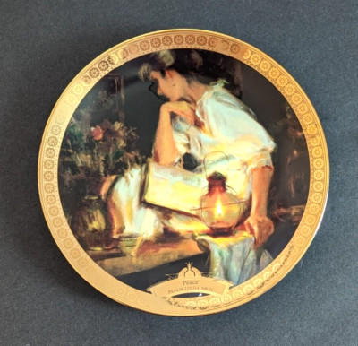 The Masterpeace Collection  Peace  Plate No. 2866 Psalm 119:114  NKJV