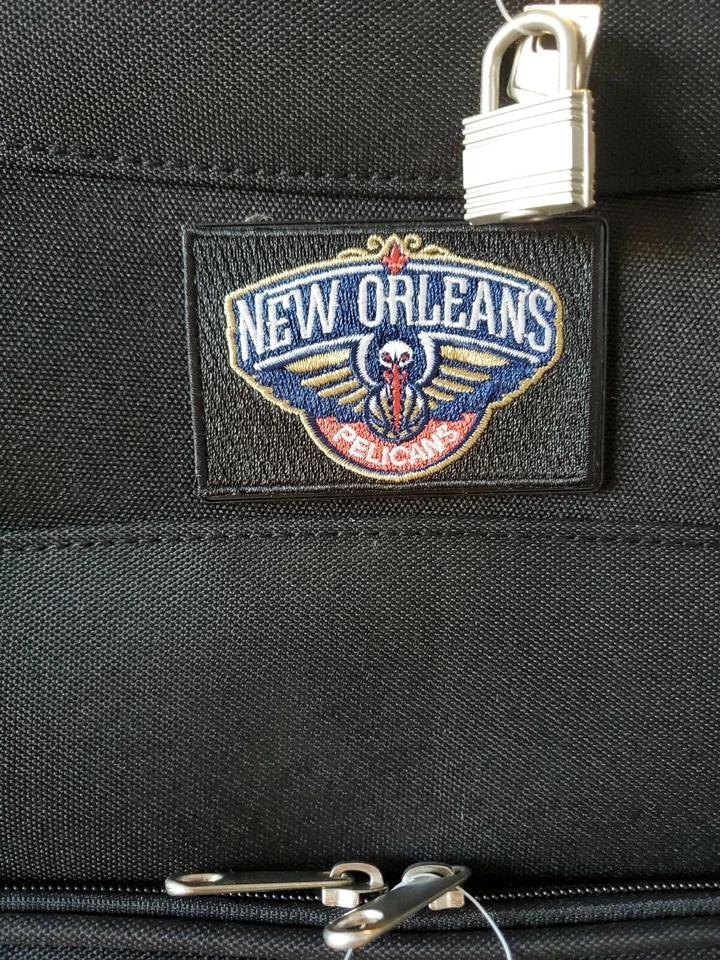 Maleta de mano con ruedas Denco Sports NBPLL206-BLK, New Orleans Pelicans Foto 2 de 4