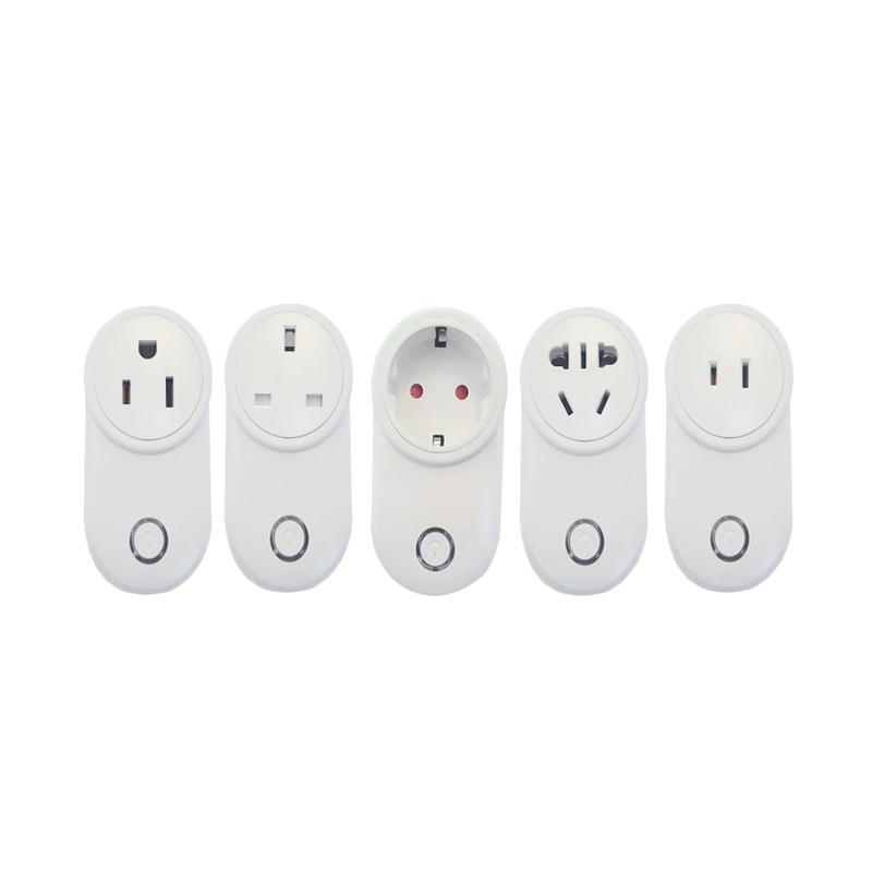 Smart Plug 10A WIFI Outlet Swtich work with Echo Alexa Google Home APP Remote-image