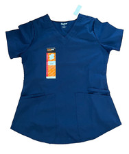 Women Small S scrub top Scrubstar dark blue 2-way stretch