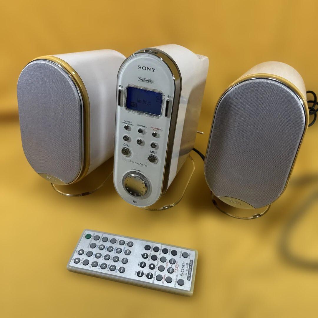 ラジオ・コンポ SONY LAM-Z03 Sony LAM-Z03 Net MD Minidisc CD Player Desktop Audio System