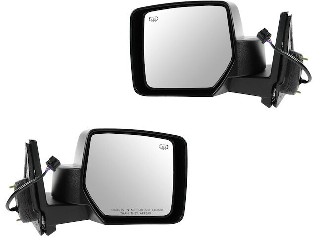 TRQ Mirror Set for 2007-2016 Jeep Patriot | 35XHXZ Compatible