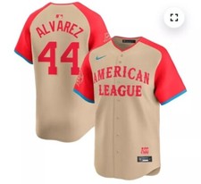 Nike American League Yordan Alvarez #44 MLB 2024 All-Star  Game Jersey Women’s M