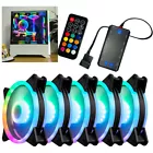 Uphere 3 Pack Wireless Rgb Led 120mm Case Fan Quiet Edition