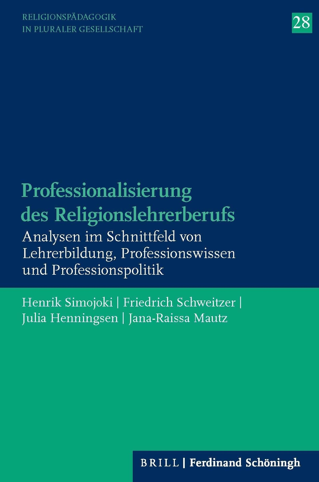 Professionalisierung Des Religionslehrerberufs, Henrik Simojoki