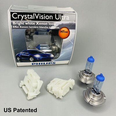 For ProMaster PHILIPS H7 CrystalVision Light Bulb & Headlight Socket Repair Kit