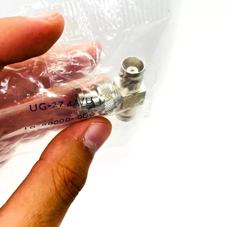 Amphenol UG-274A/U BNC Plug Adapter, Dialight 508-8758-504 Lamp Socket - 2 pcs - Image 2 of 4