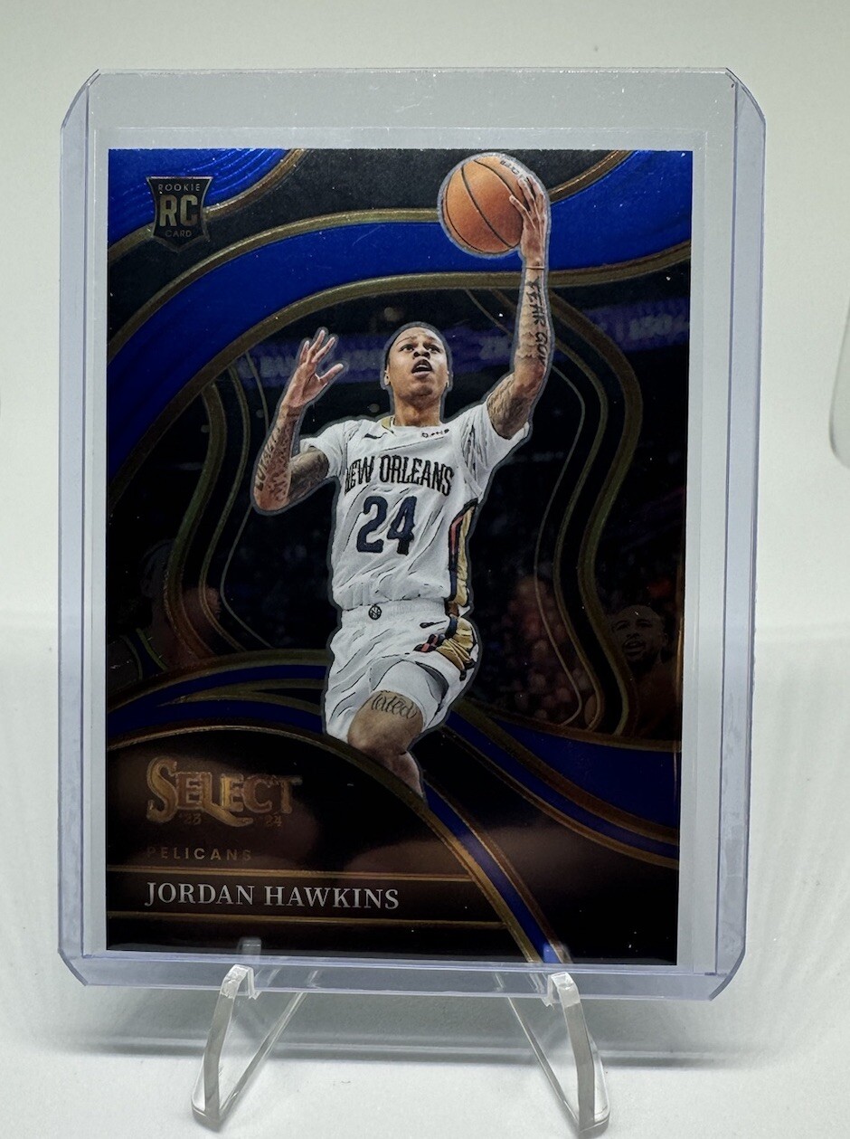 2023-24 Panini Select - Courtside Silver Prizm #280 Jordan Hawkins (RC)