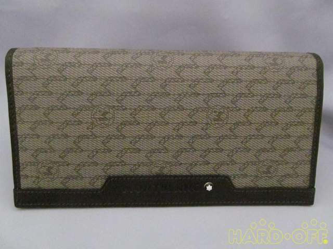 Montblanc Meisterstück Sartori Genuine Leather Long Wallet with Signature Logo