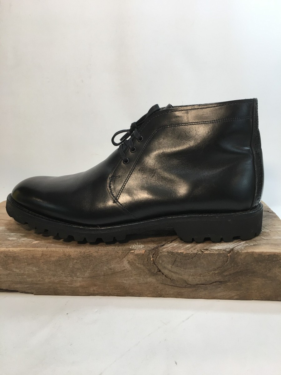 Allen Edmonds Chukka Boots Tate Boot Black Cowhide Calf  display picture 2