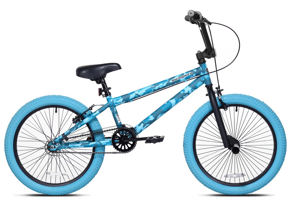 Kent Bicycle 20-inch Incognito Girl's BMX Child Bike, Turquo