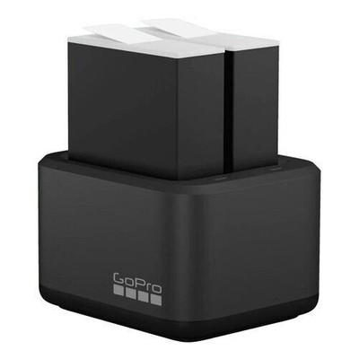 Gopro Charger ADDBD 211 EU ENDURO Dual Charge + Battery Black | eBay